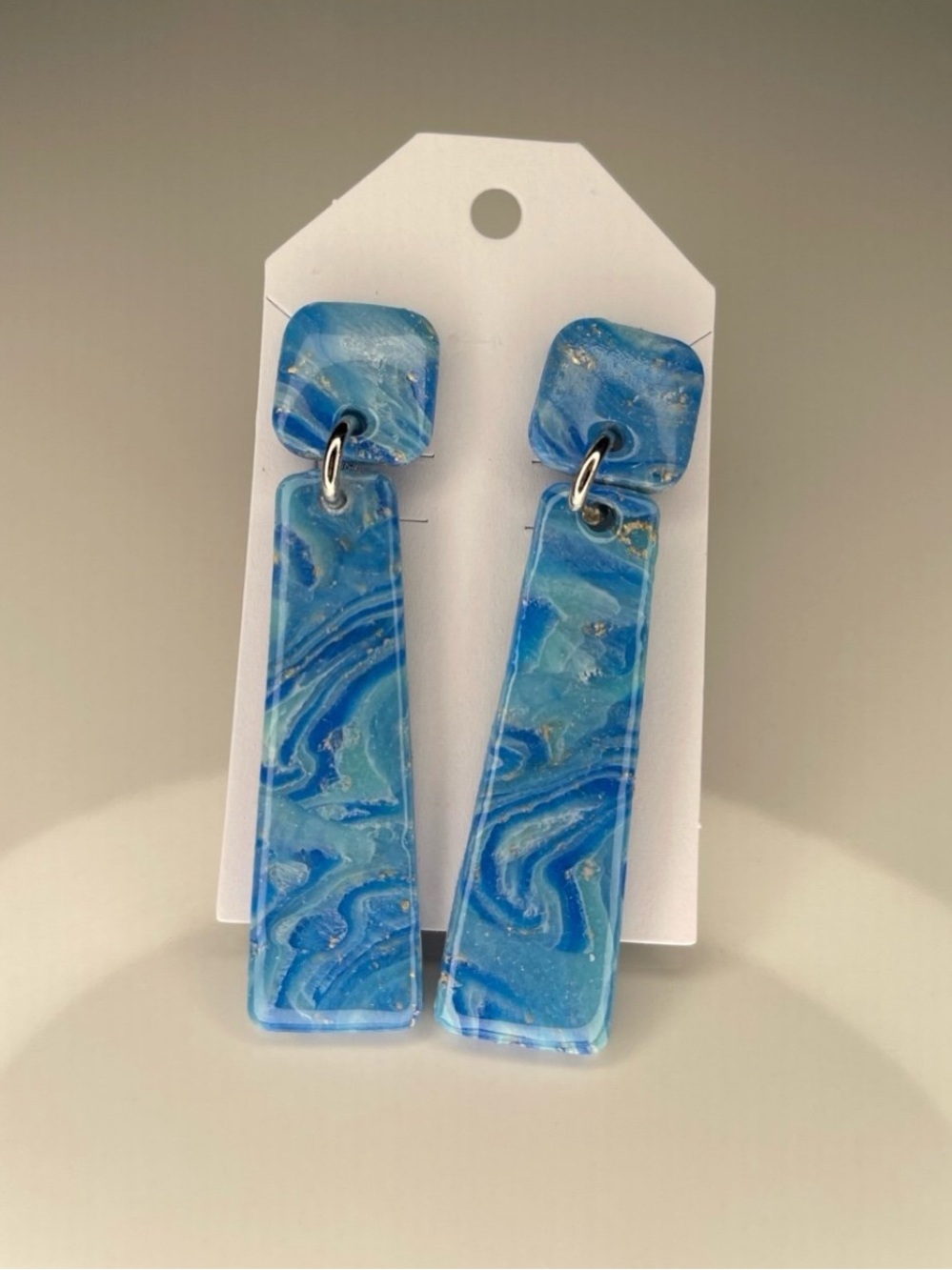 Women’s Marbled Dangle Earrings